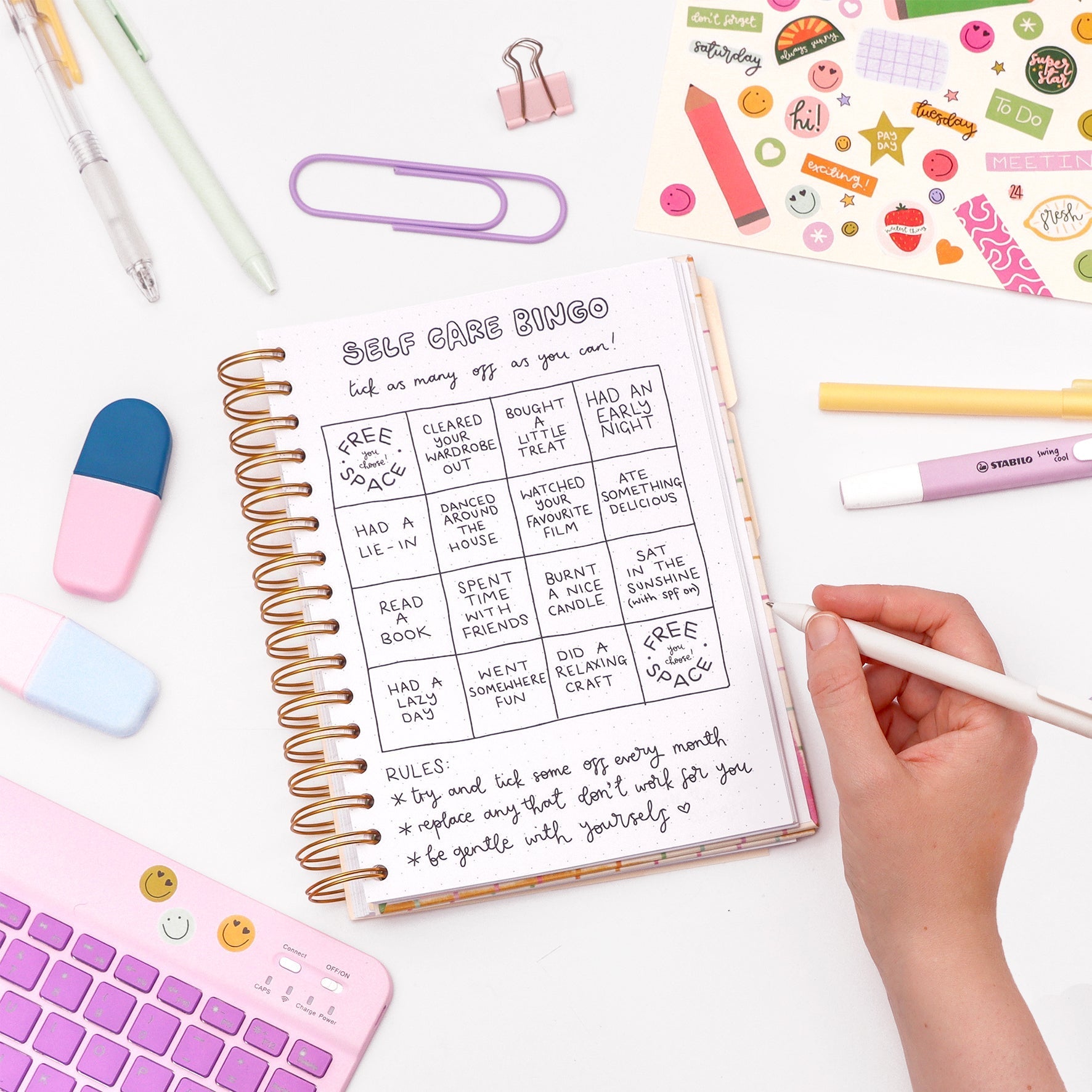 How to actually stick to using a planner - and not get bored of it within a week!