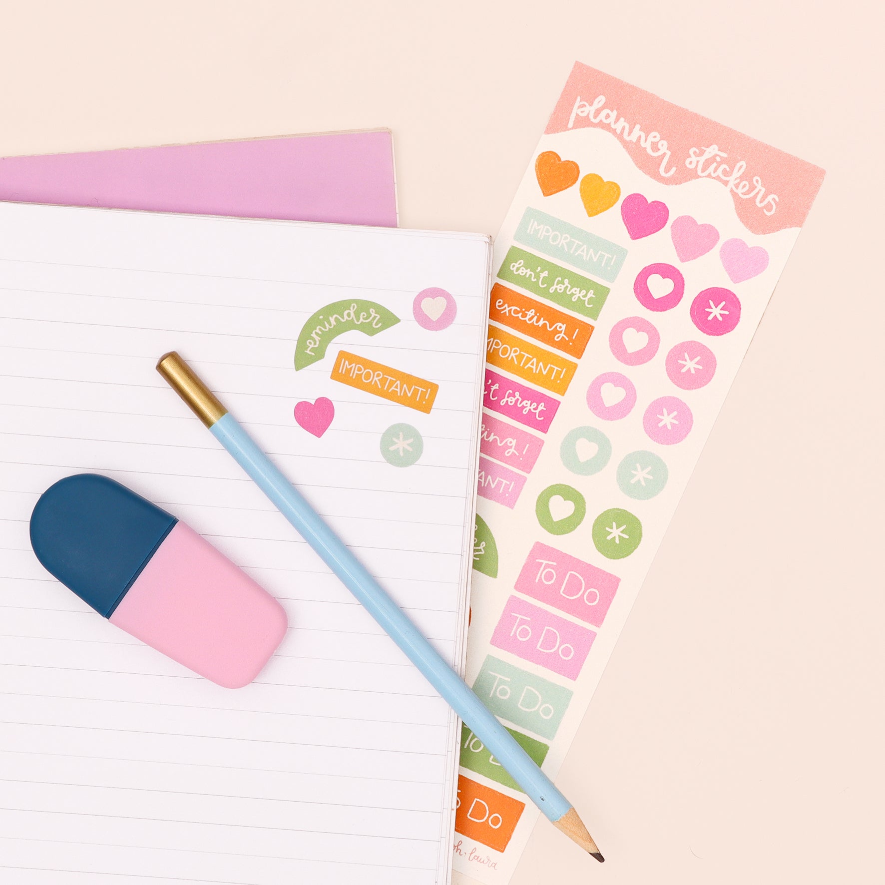 Fun ways to use your planner stickers