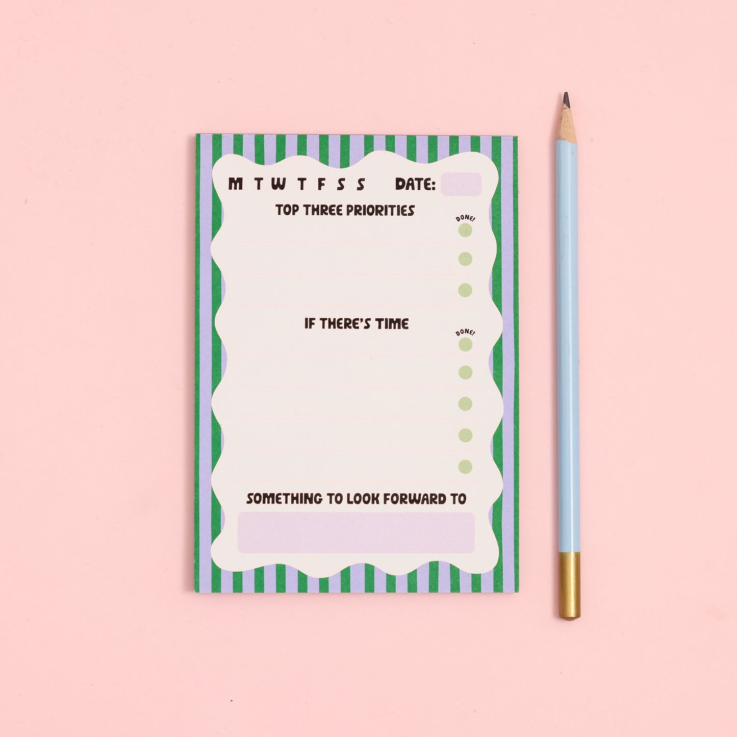 A6 Notepad - Daily Planner