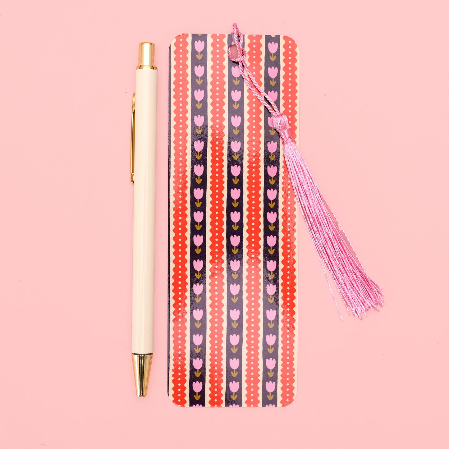 Bookmark - Folk flowers