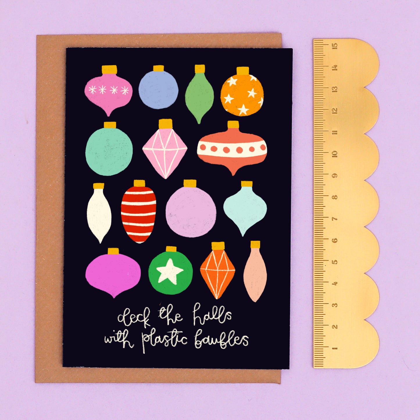 Christmas Card - Deck The Halls - Oh, Laura