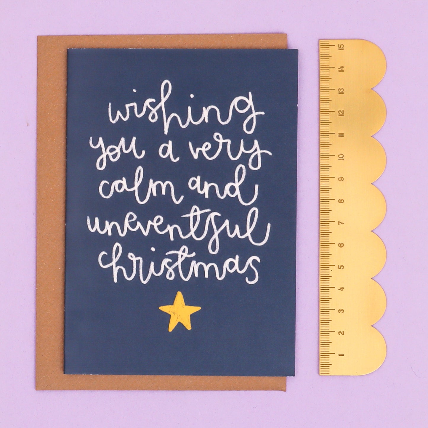 Christmas Card - Uneventful Christmas - Oh, Laura
