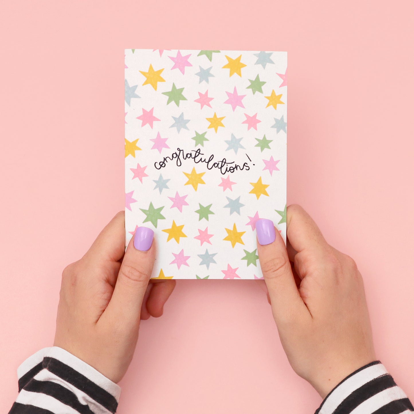 card - 'congratulations'
