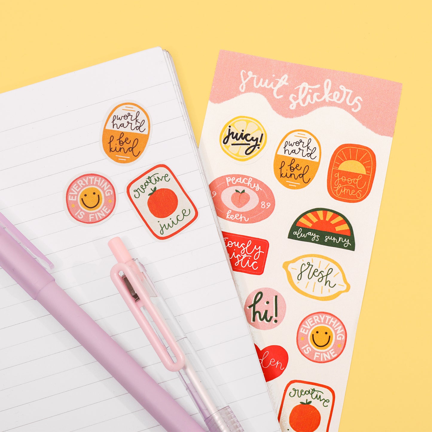 Planner Stickers - Fruit - Oh, Laura