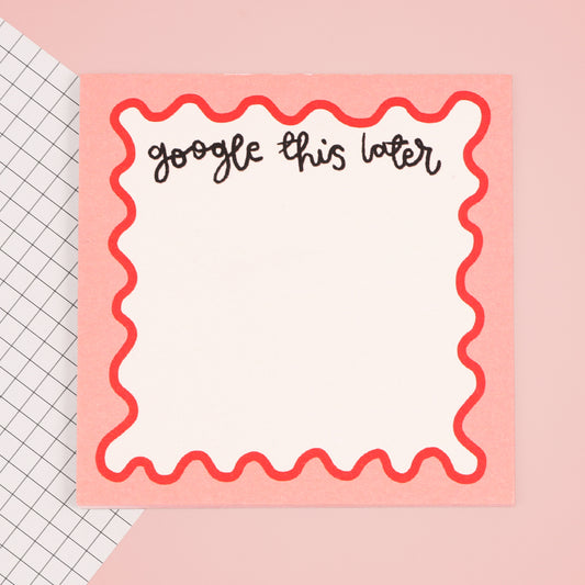 SECONDS - memo pad - google this later - Oh, Laura