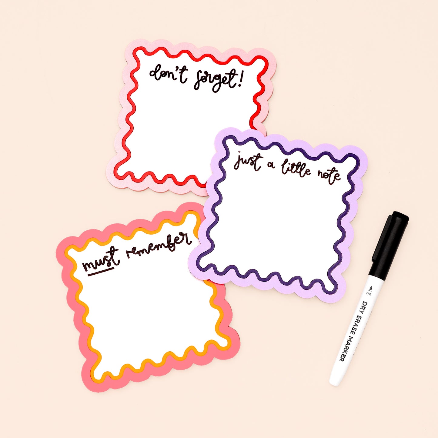 Just a Little Note – Wipe-Clean Memo Board