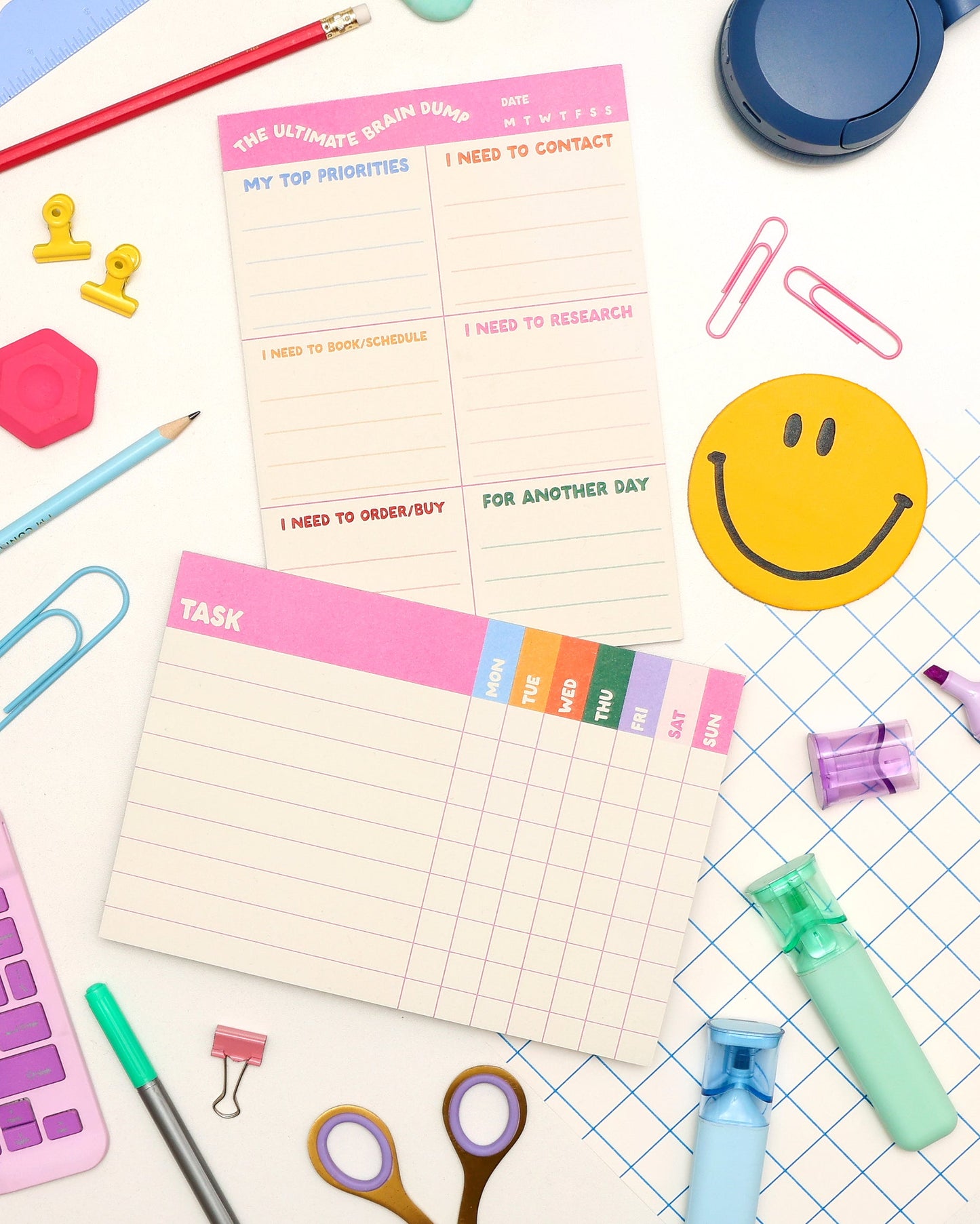 Weekly Tasks & Ultimate Brain Dump - Oh, Laura