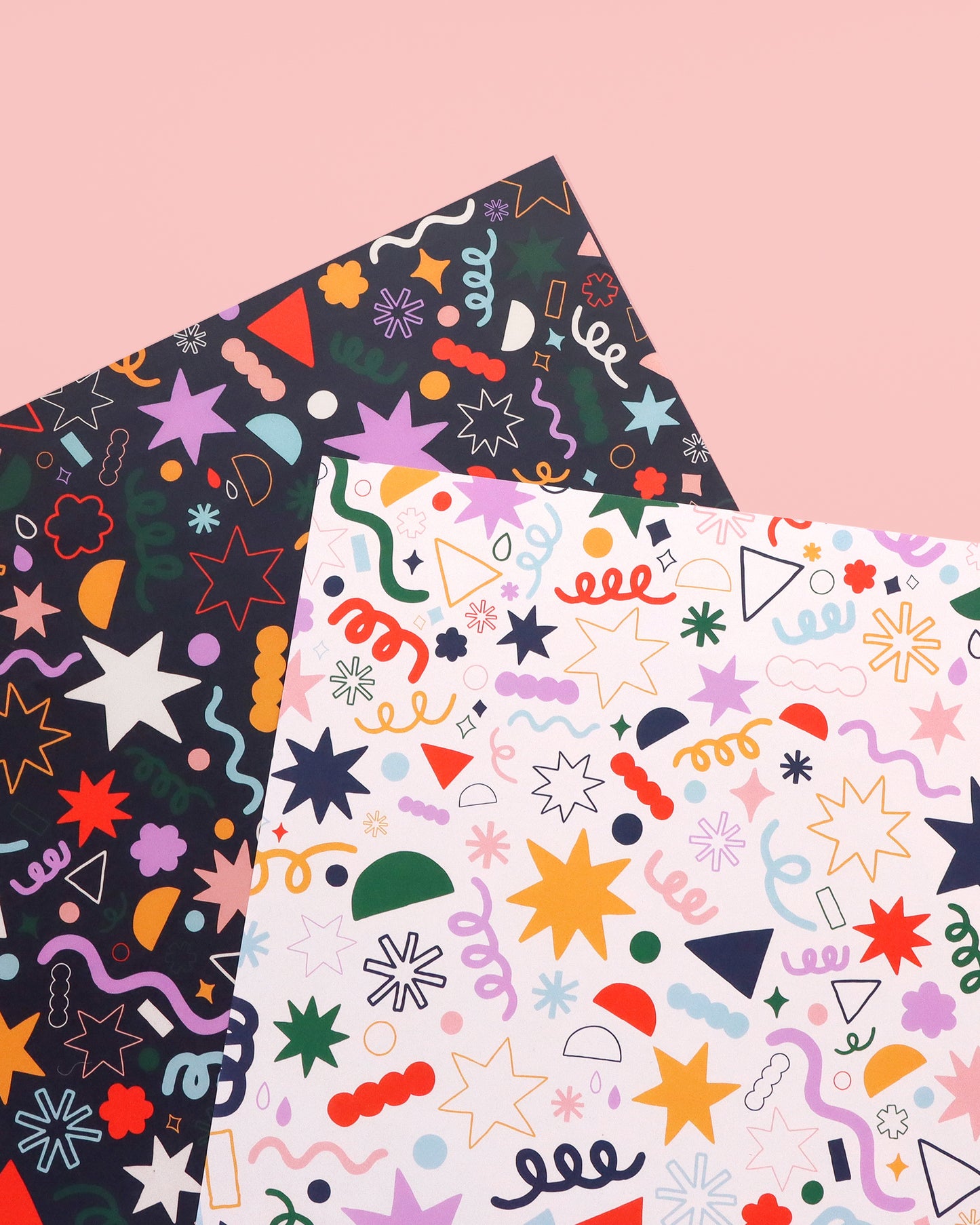 Gift Wrap - Cream Doodles