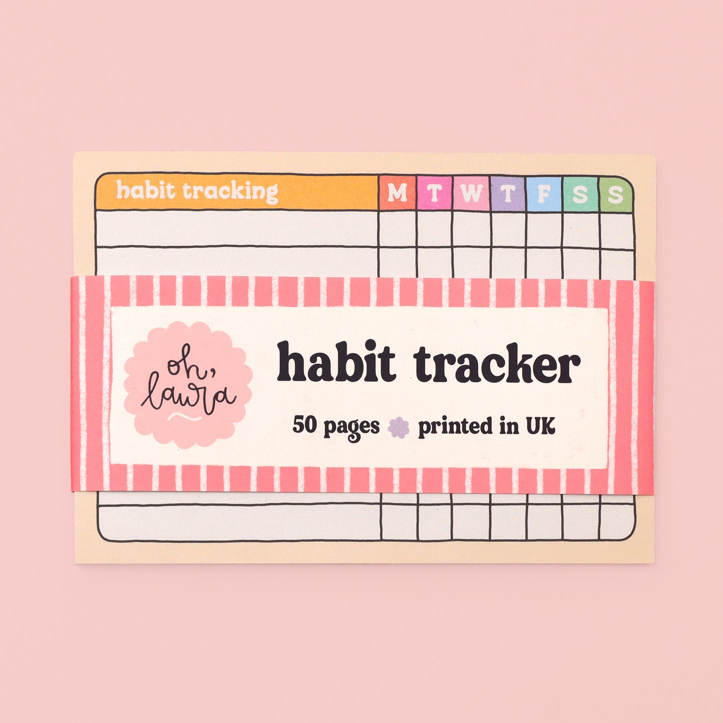 A6 Habit Tracker Notepad