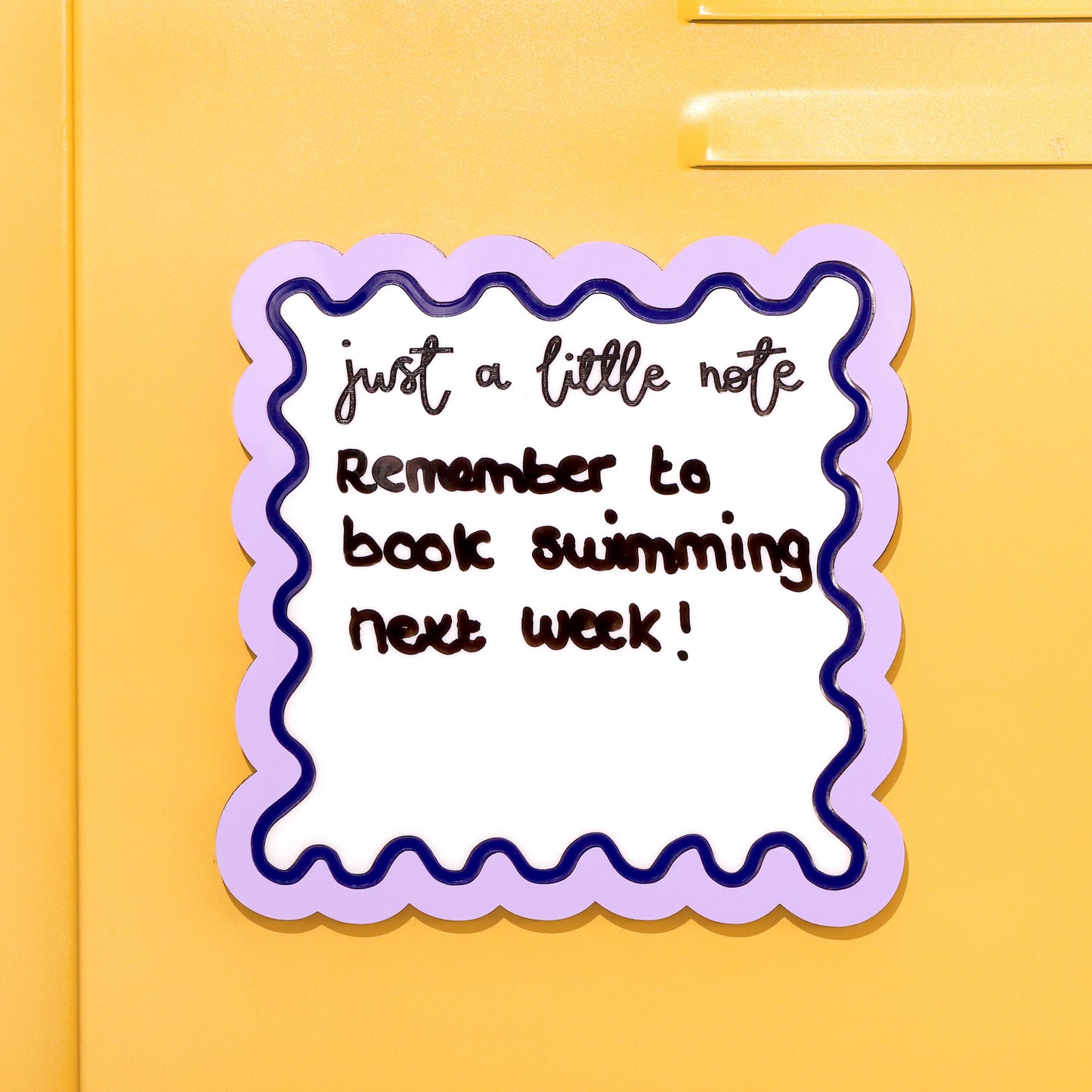 Just a Little Note – Wipe-Clean Memo Board