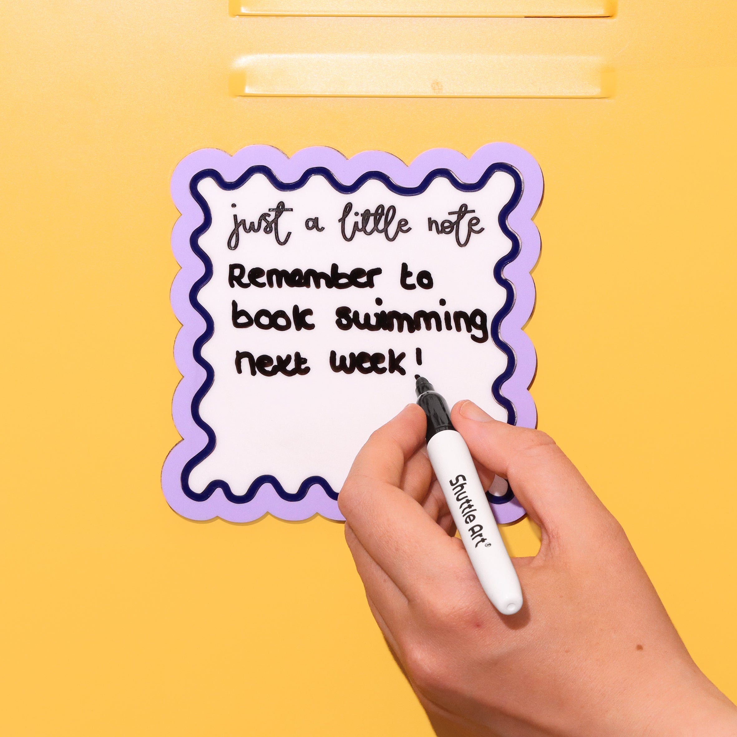 Just a Little Note – Wipe-Clean Memo Board