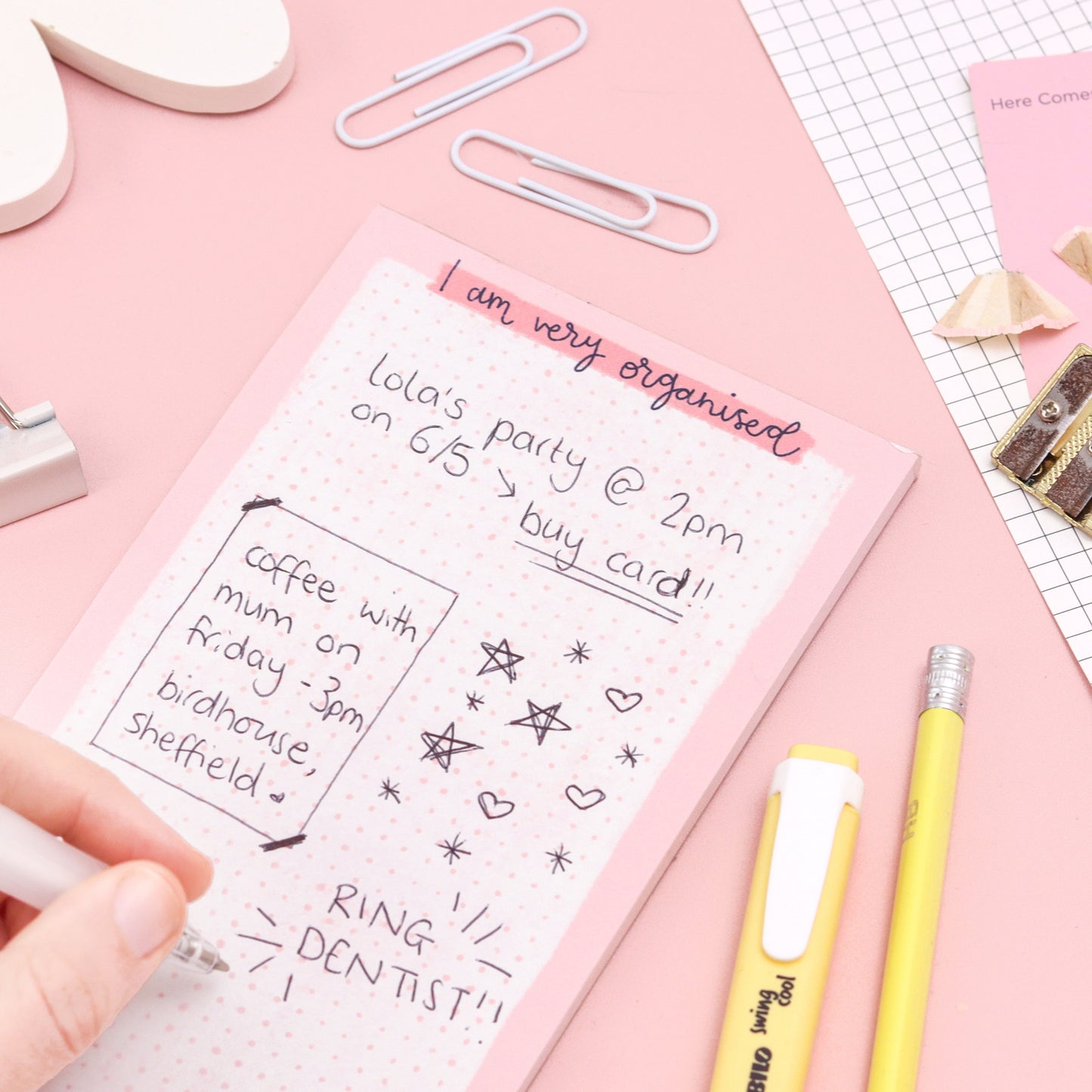 To Do List - I am Very Organised - Magnetic - Oh, Laura