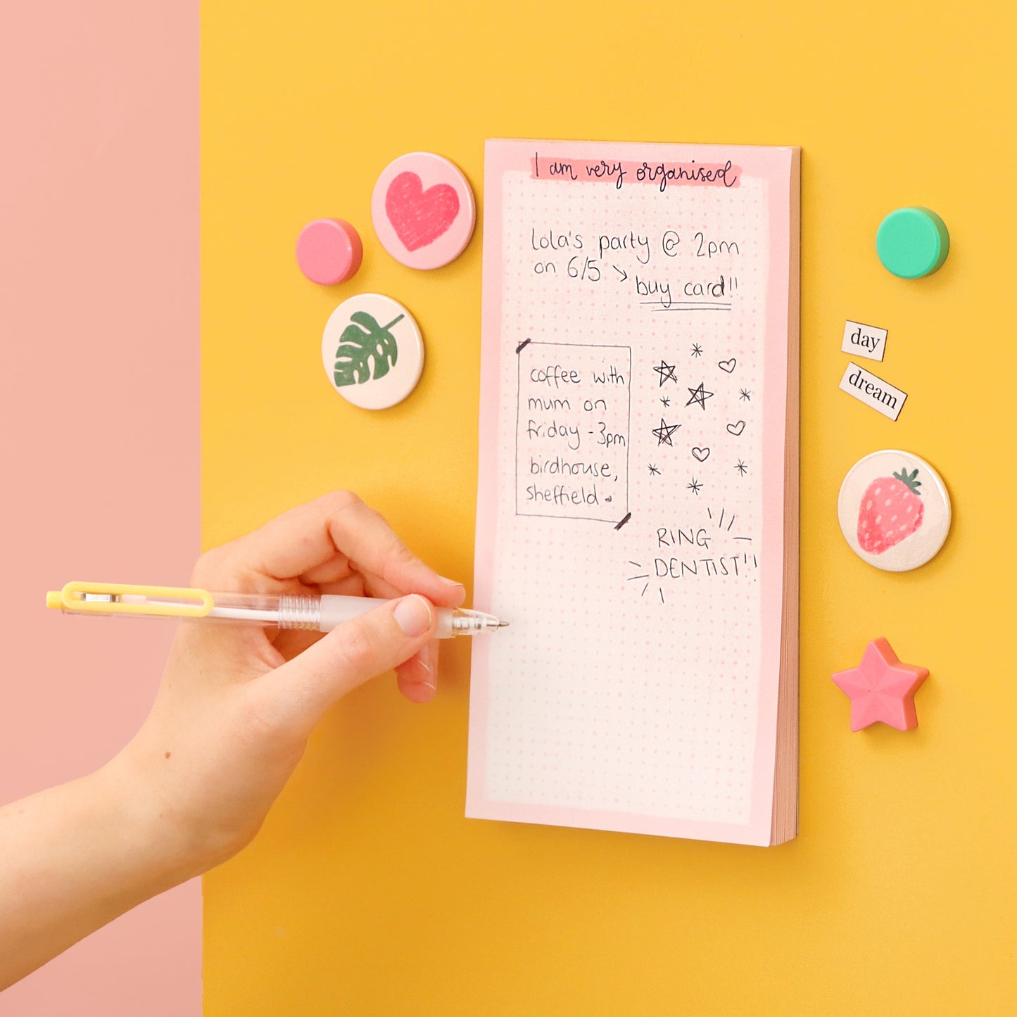 To Do List - I am Very Organised - Magnetic - Oh, Laura