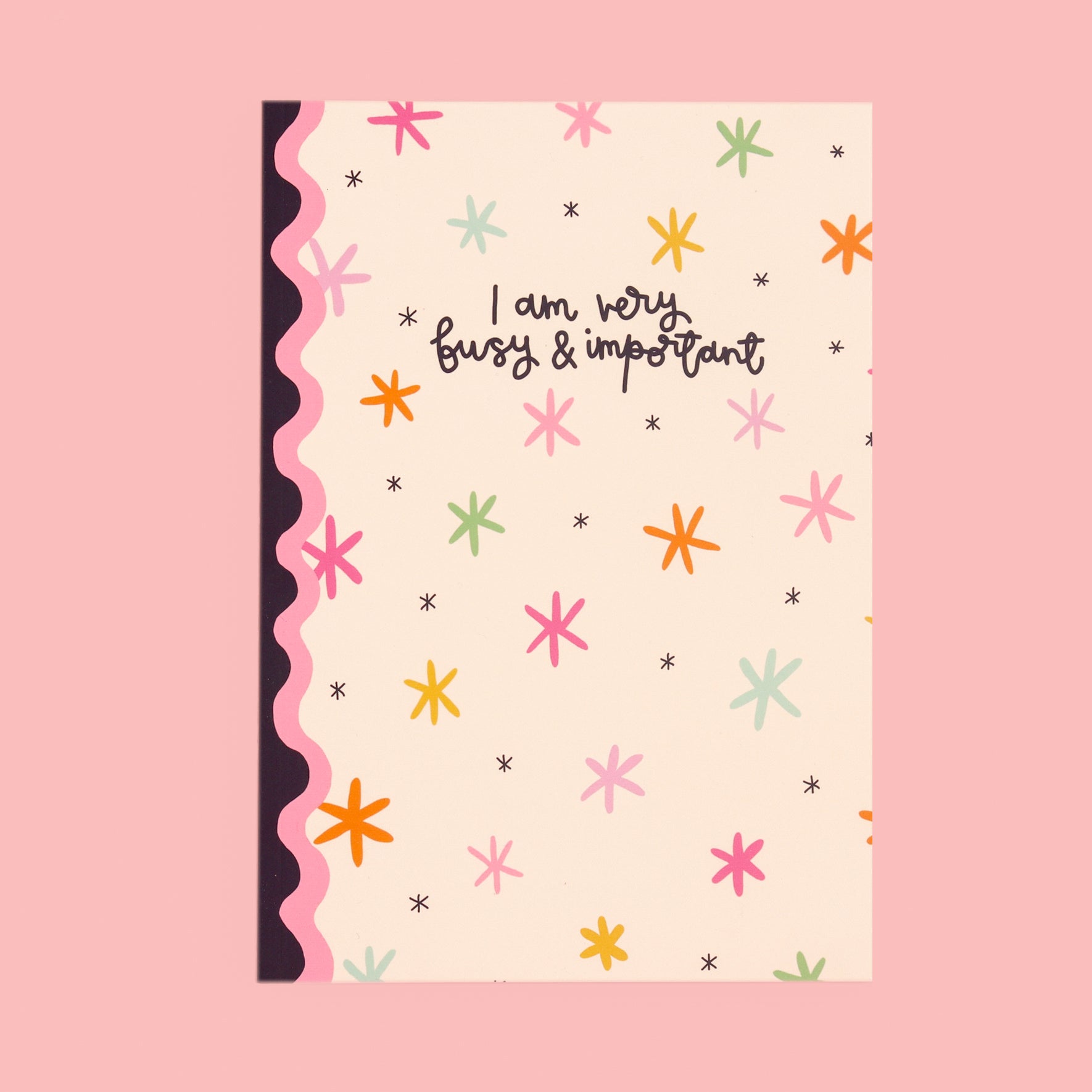 A5 Notebook - I Am Very Busy & Important - Oh, Laura