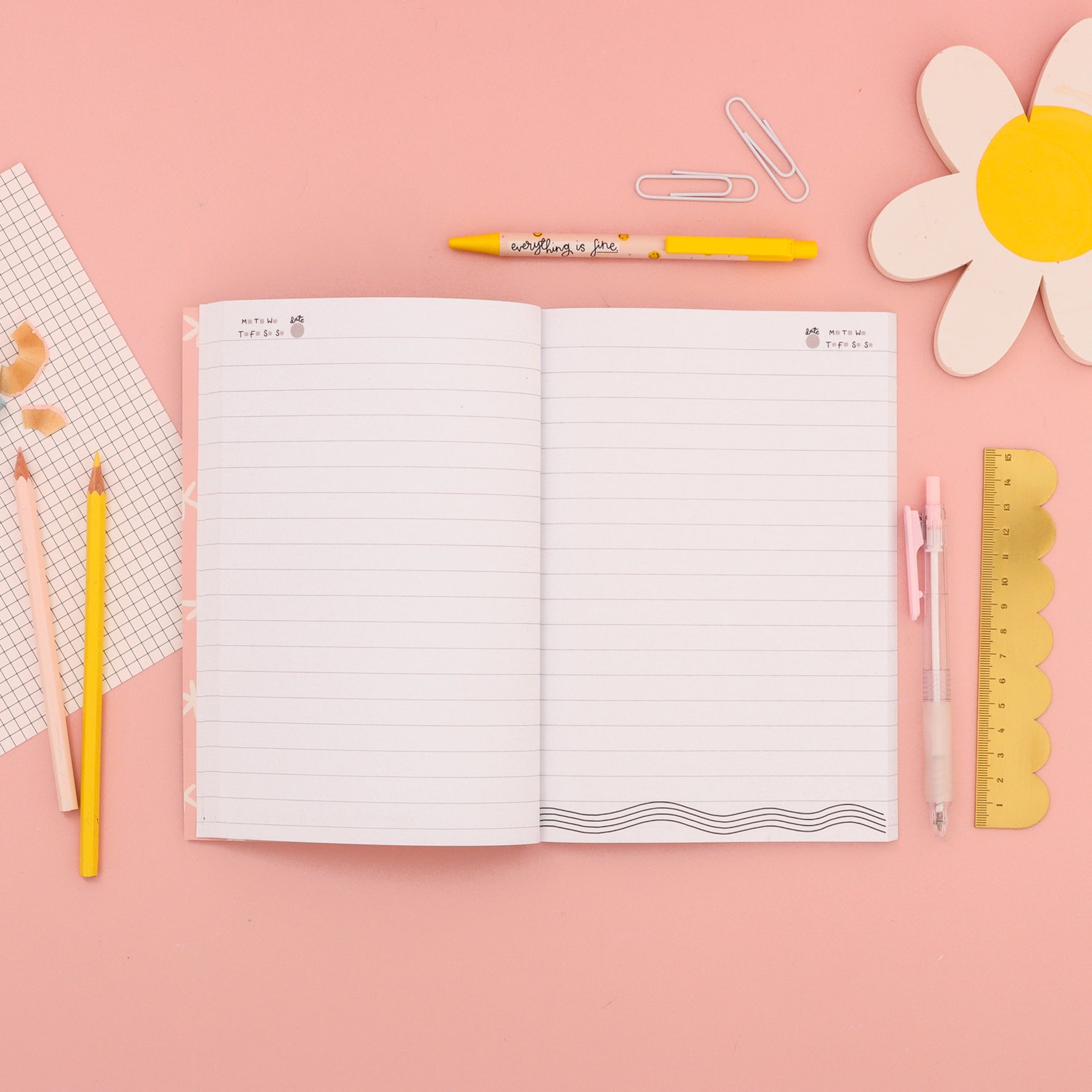 A5 Notebook - I Am Very Busy & Important - Oh, Laura
