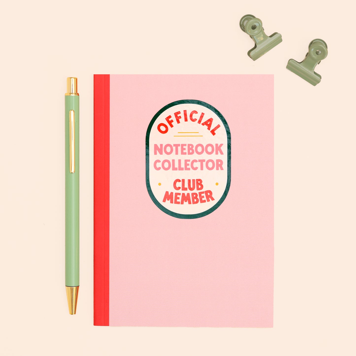 One Month Planner - Pink & Red