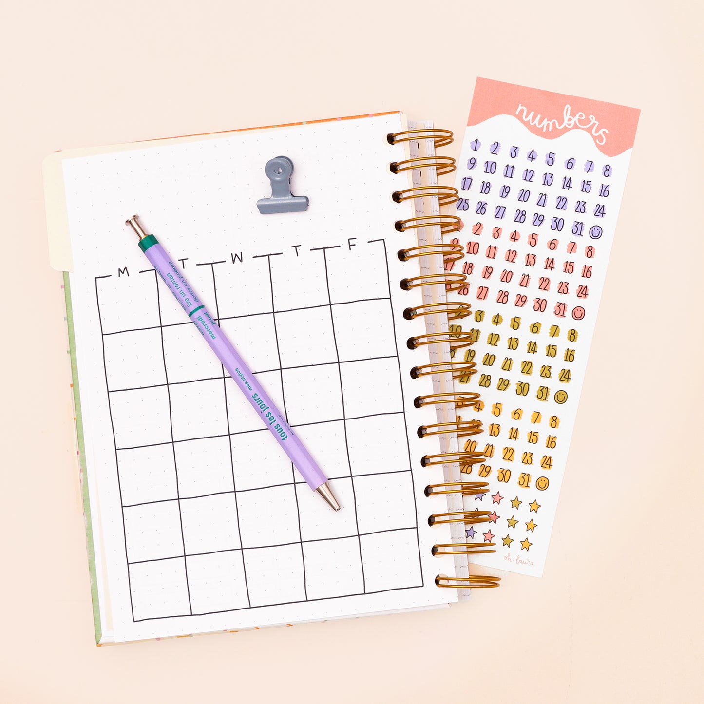 Planner Stickers - Numbers - Oh, Laura