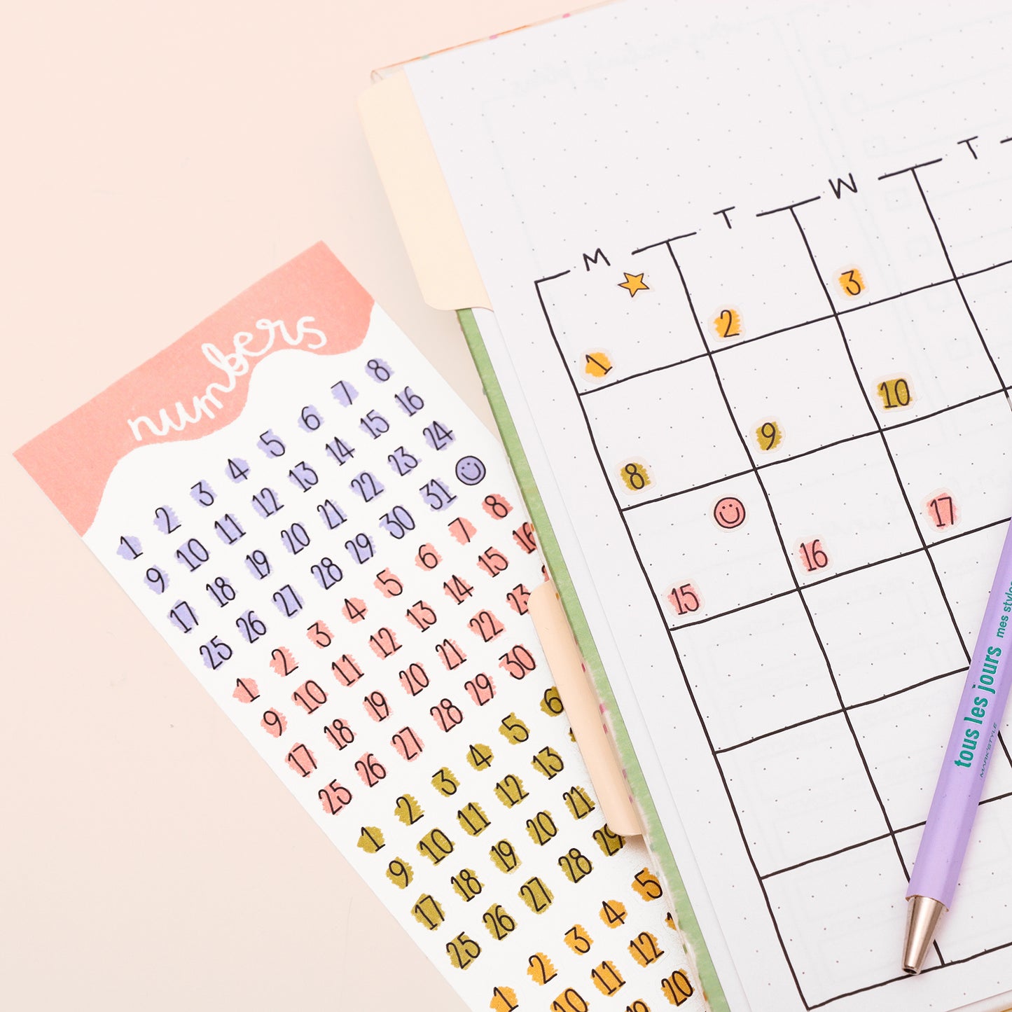 Planner Stickers - Numbers - Oh, Laura
