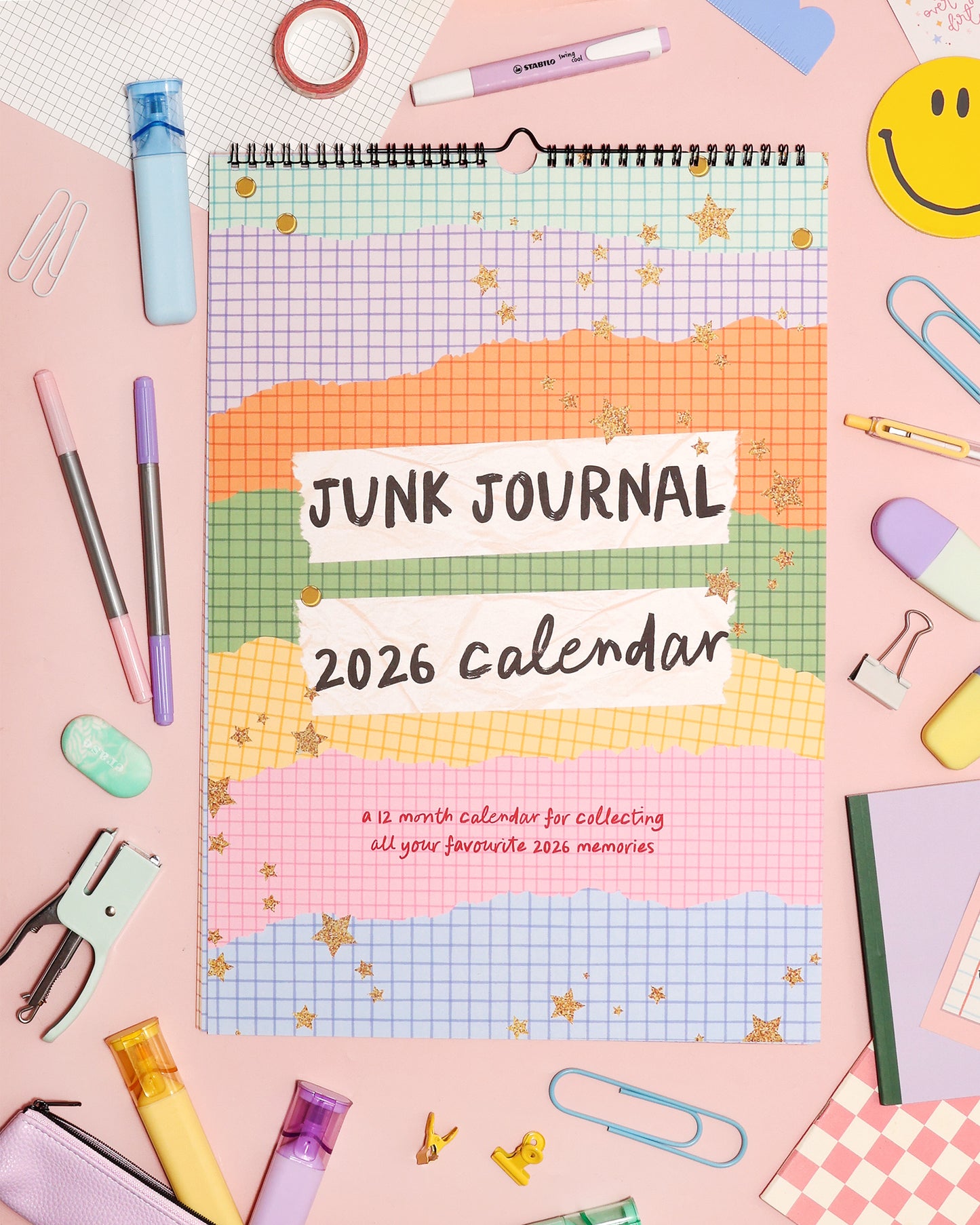 Junk Journal 2026 Calendar