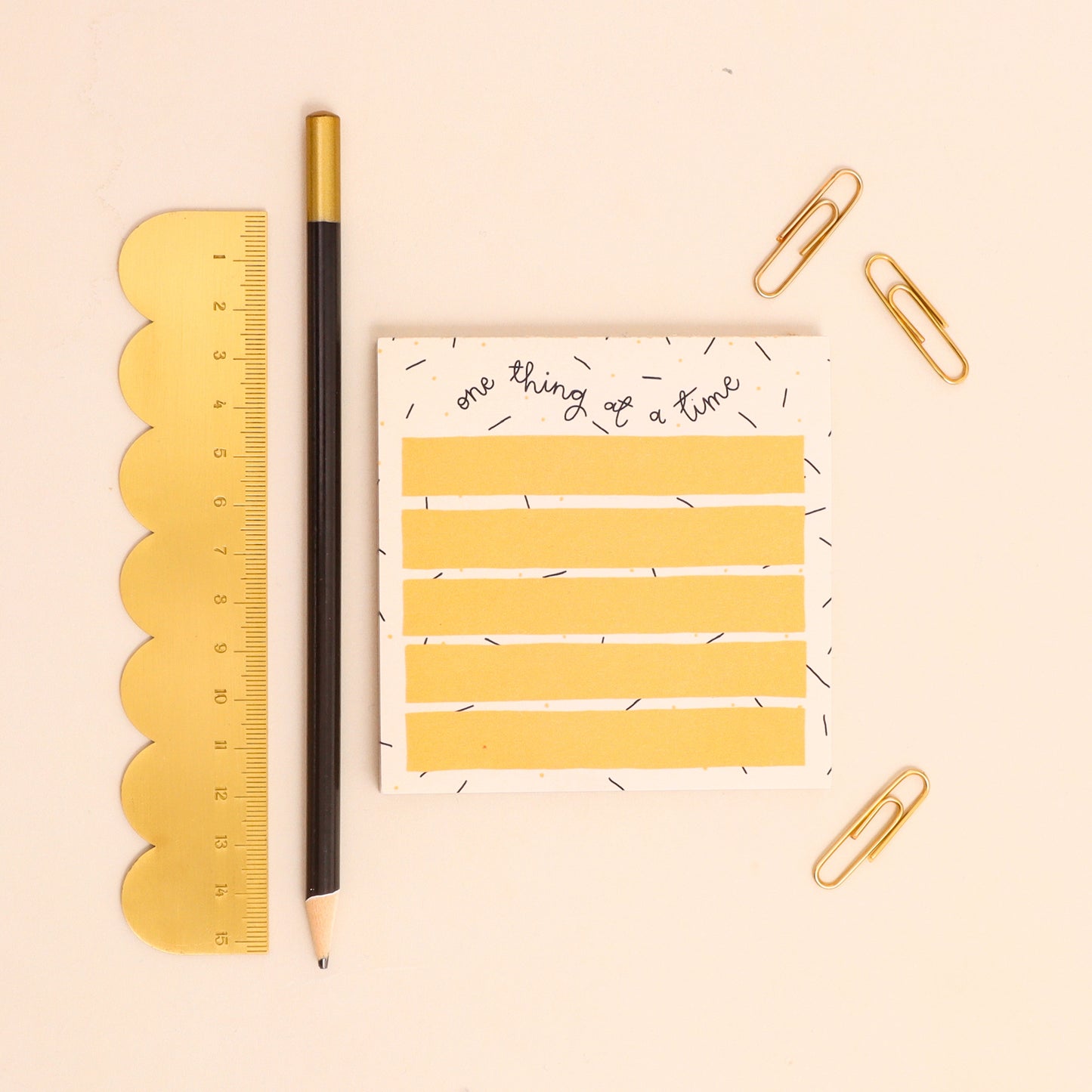 Memo Pad - One Thing At A Time - Oh, Laura
