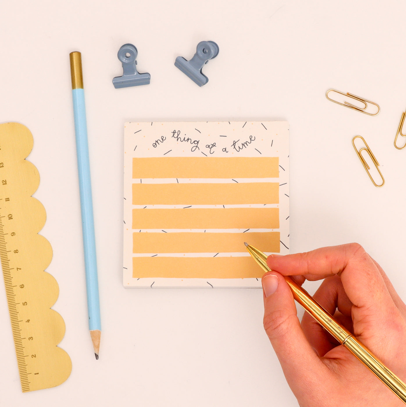 Memo Pad - One Thing At A Time - Oh, Laura