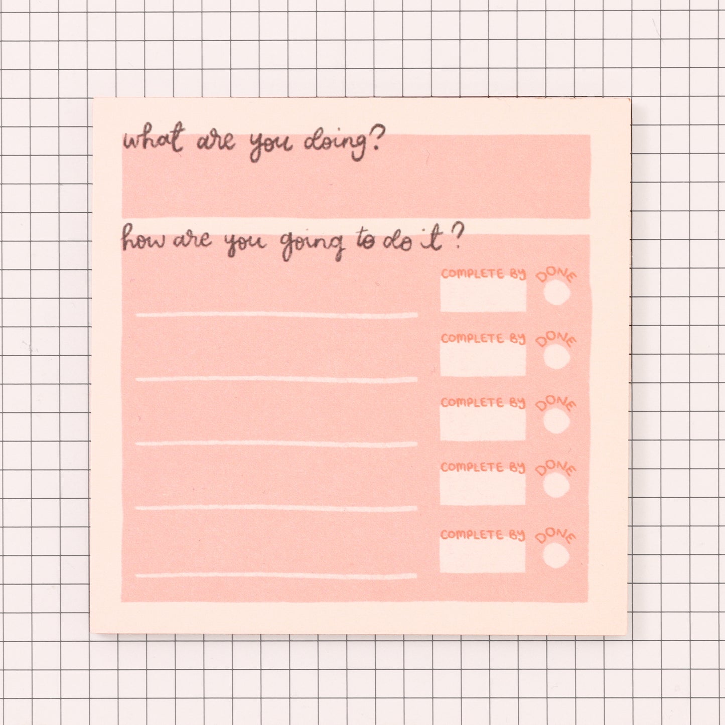 Memo Pad - Break It Down - Oh, Laura