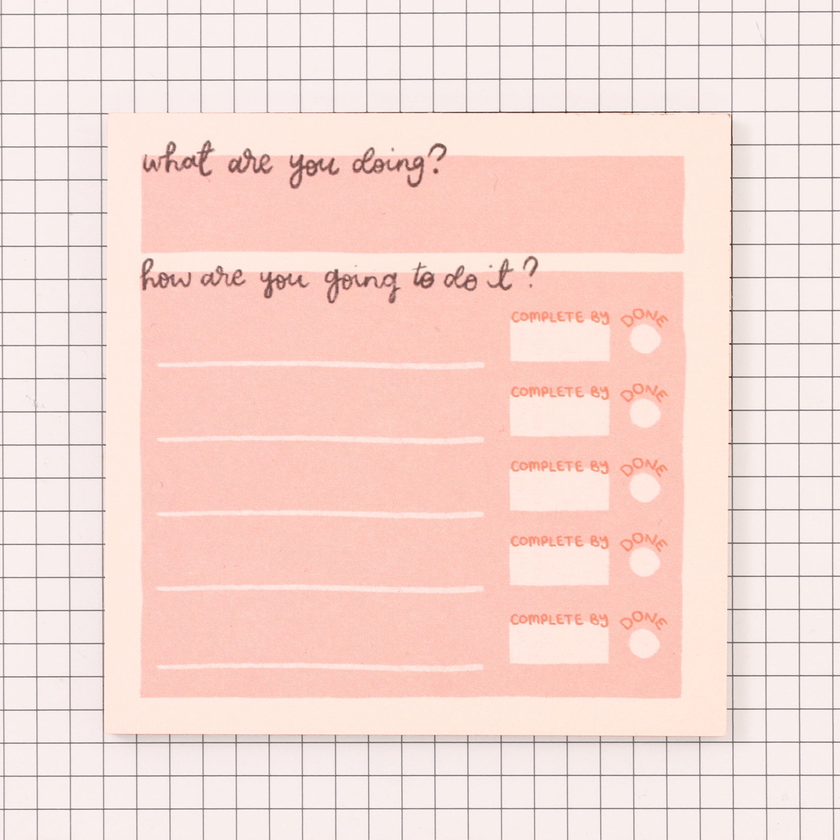 Memo Pad - Break It Down - Oh, Laura