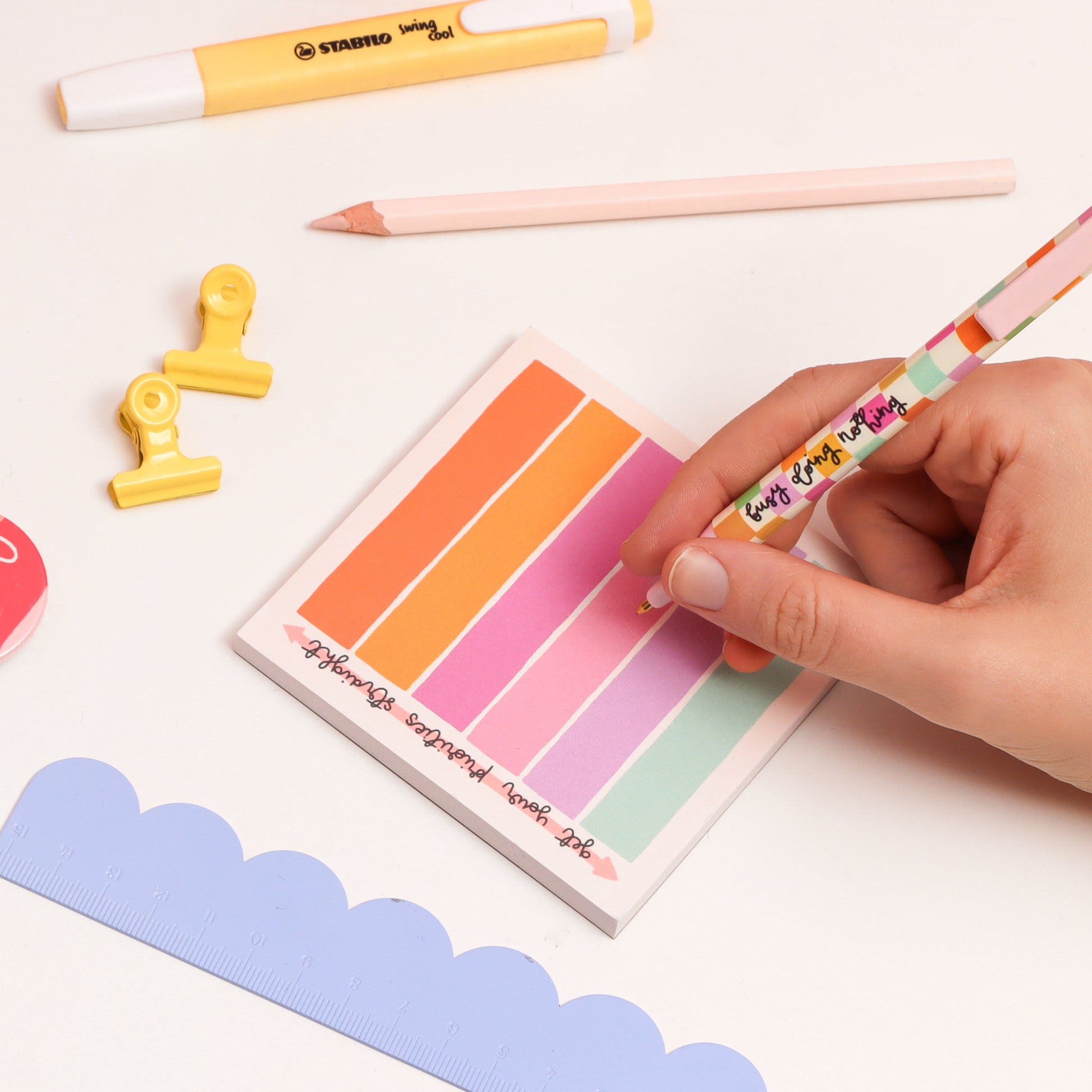 Memo Pad - Get Your Priorities Straight - Oh, Laura