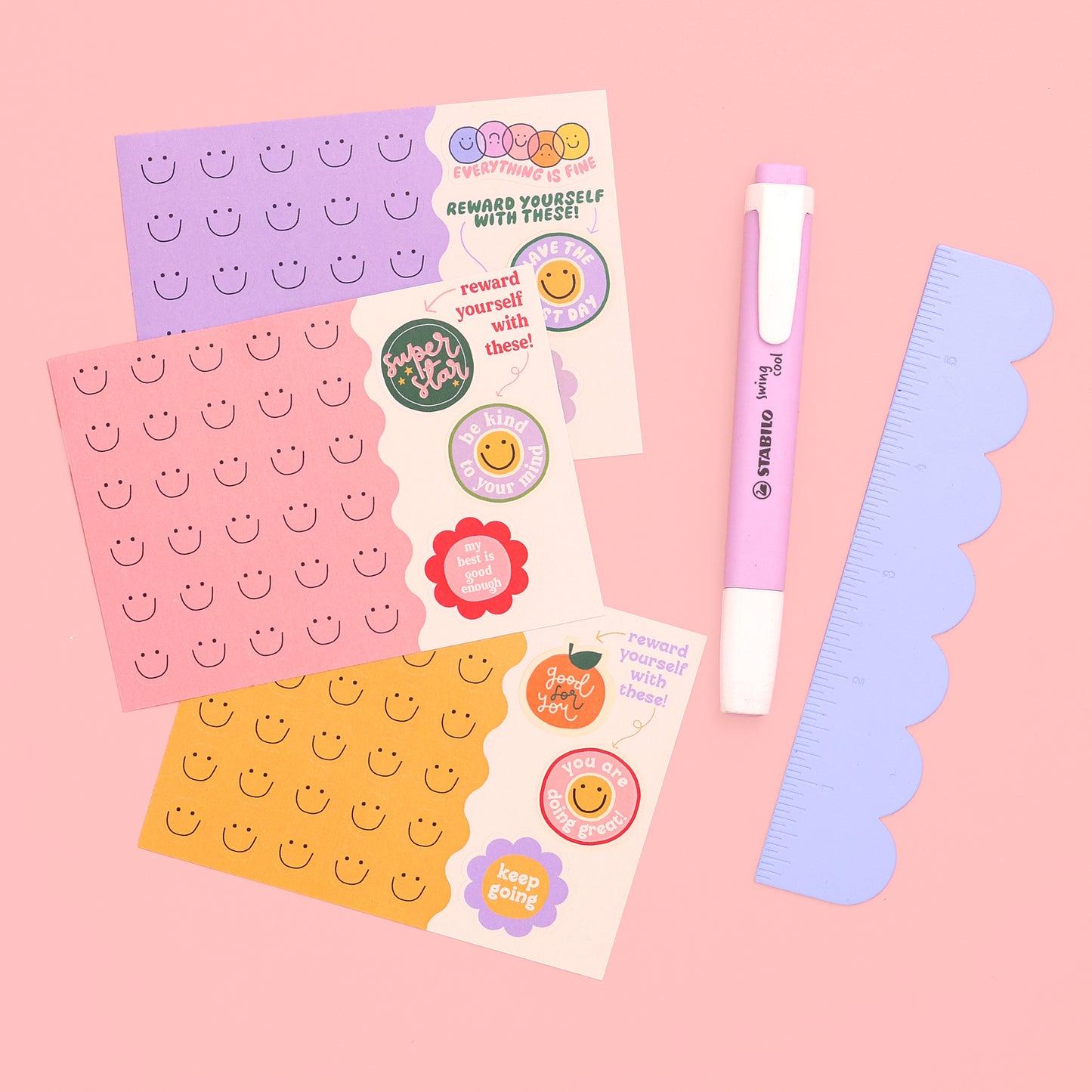 Reward Chart Sticker Sheets