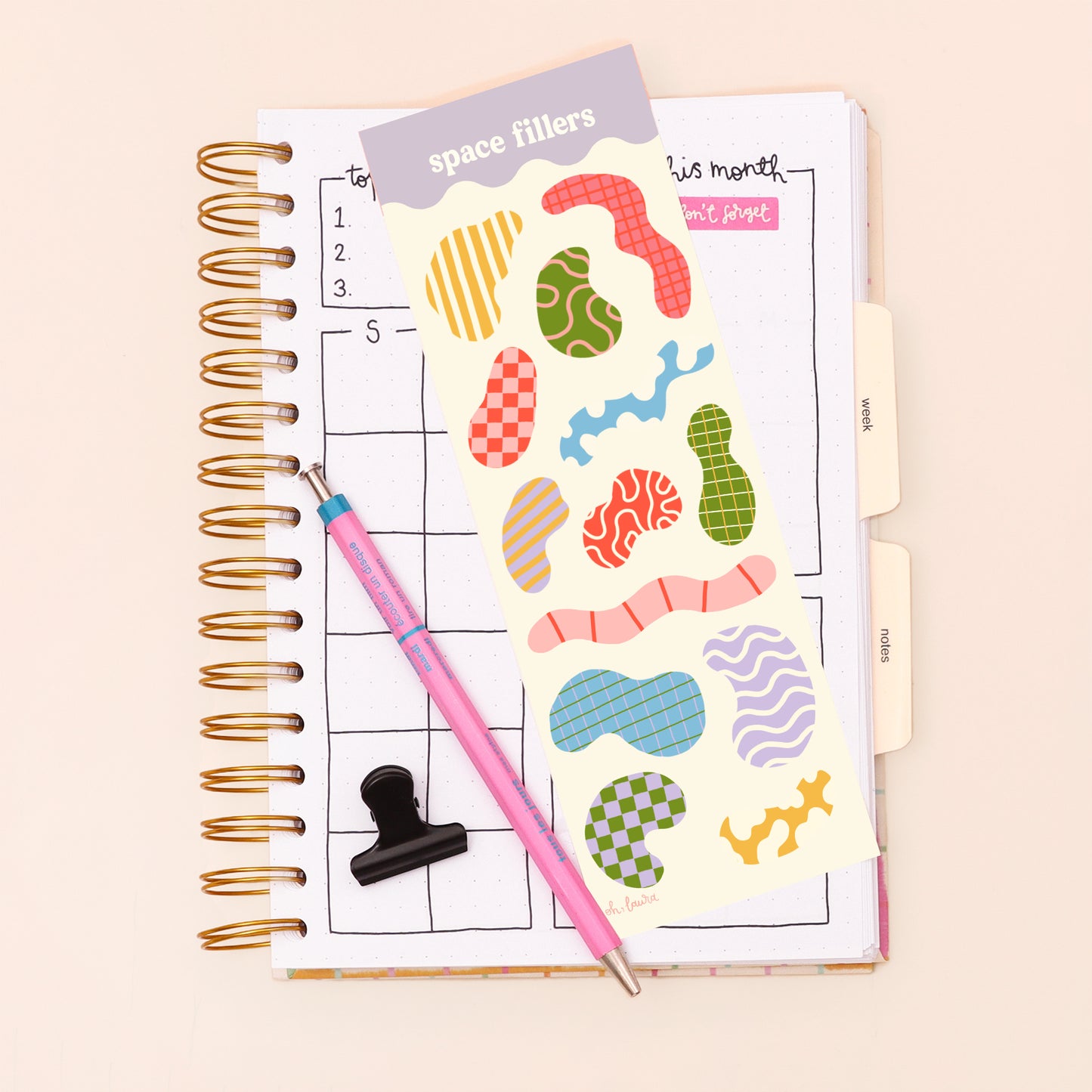 Planner Stickers - Space Fillers