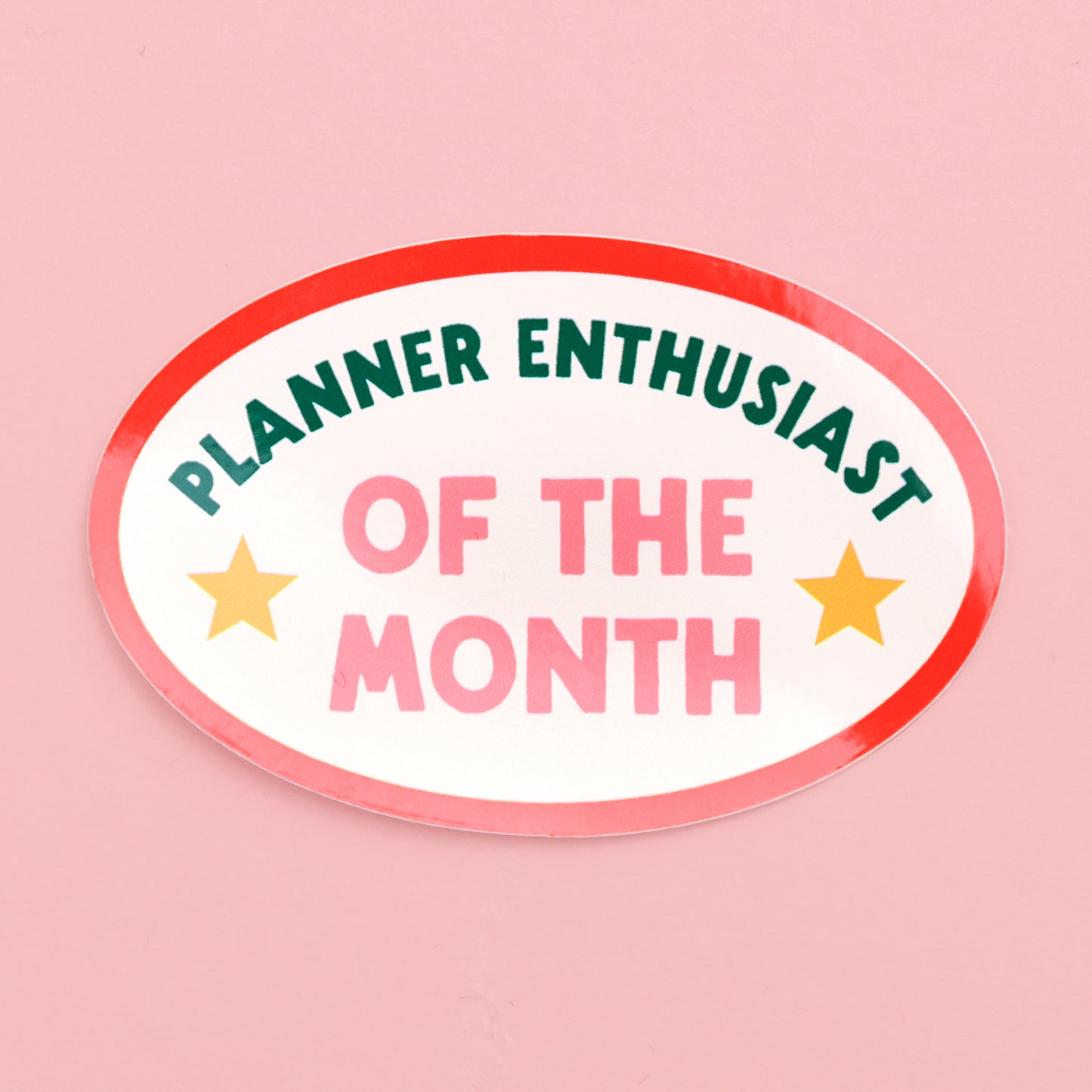 Sticker - Planner enthusiast