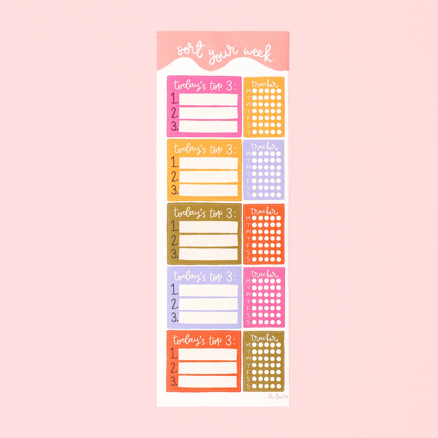 Planner Stickers - Goals & Tracking - Oh, Laura