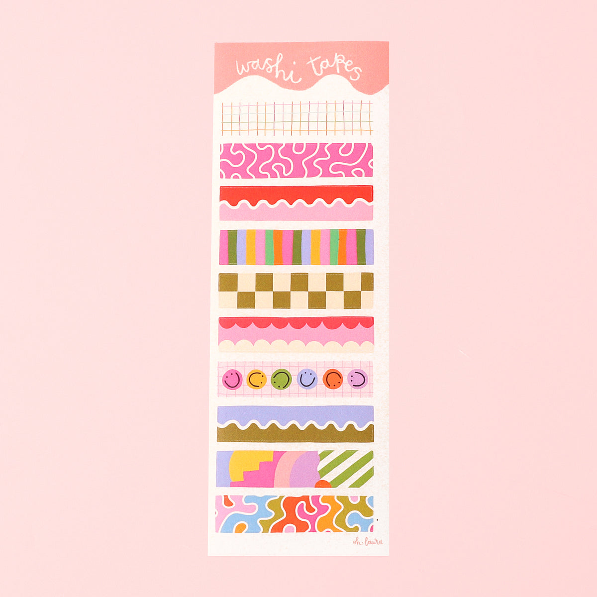 Planner Stickers - Washi Tapes - Oh, Laura
