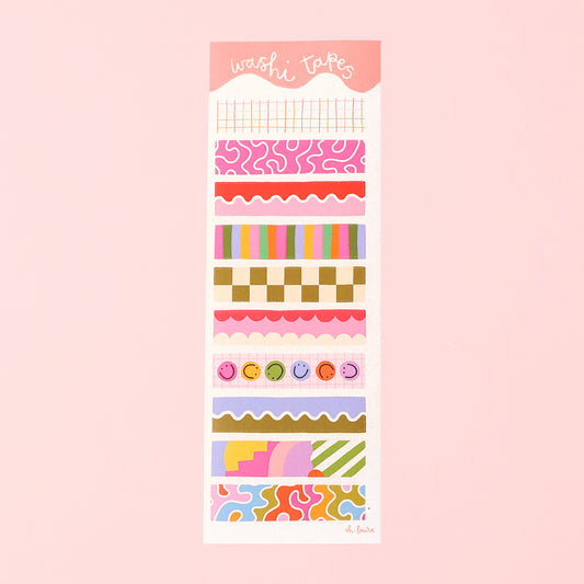 Planner Stickers - Washi Tapes - Oh, Laura