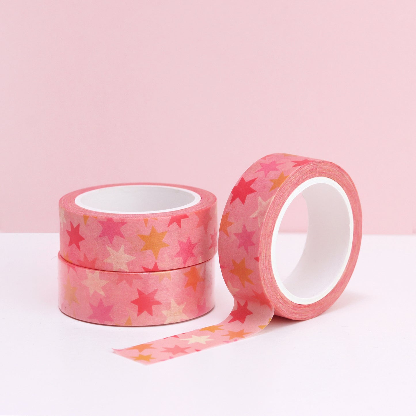 Washi Tape - Pink Stars - Oh, Laura