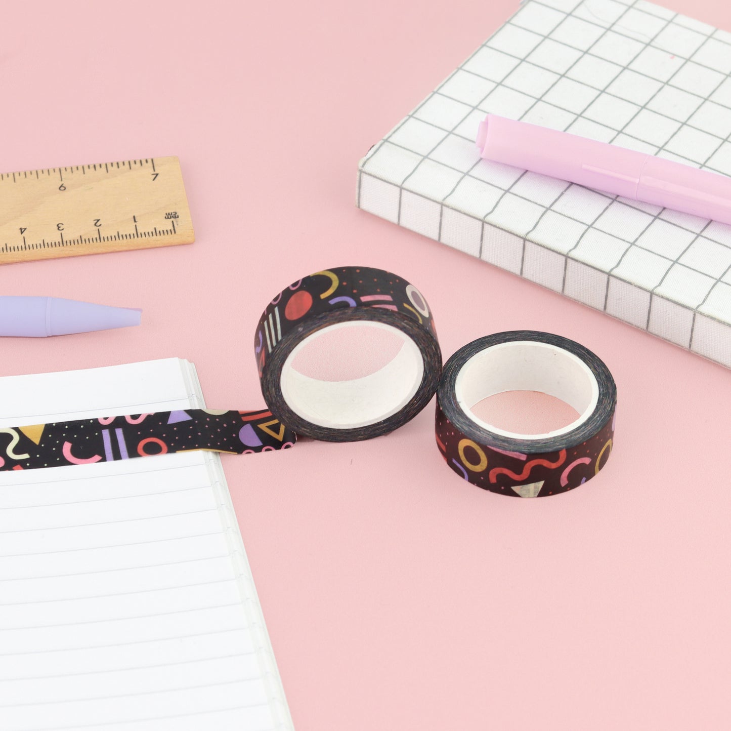 Washi Tape - Navy Geometric - Oh, Laura