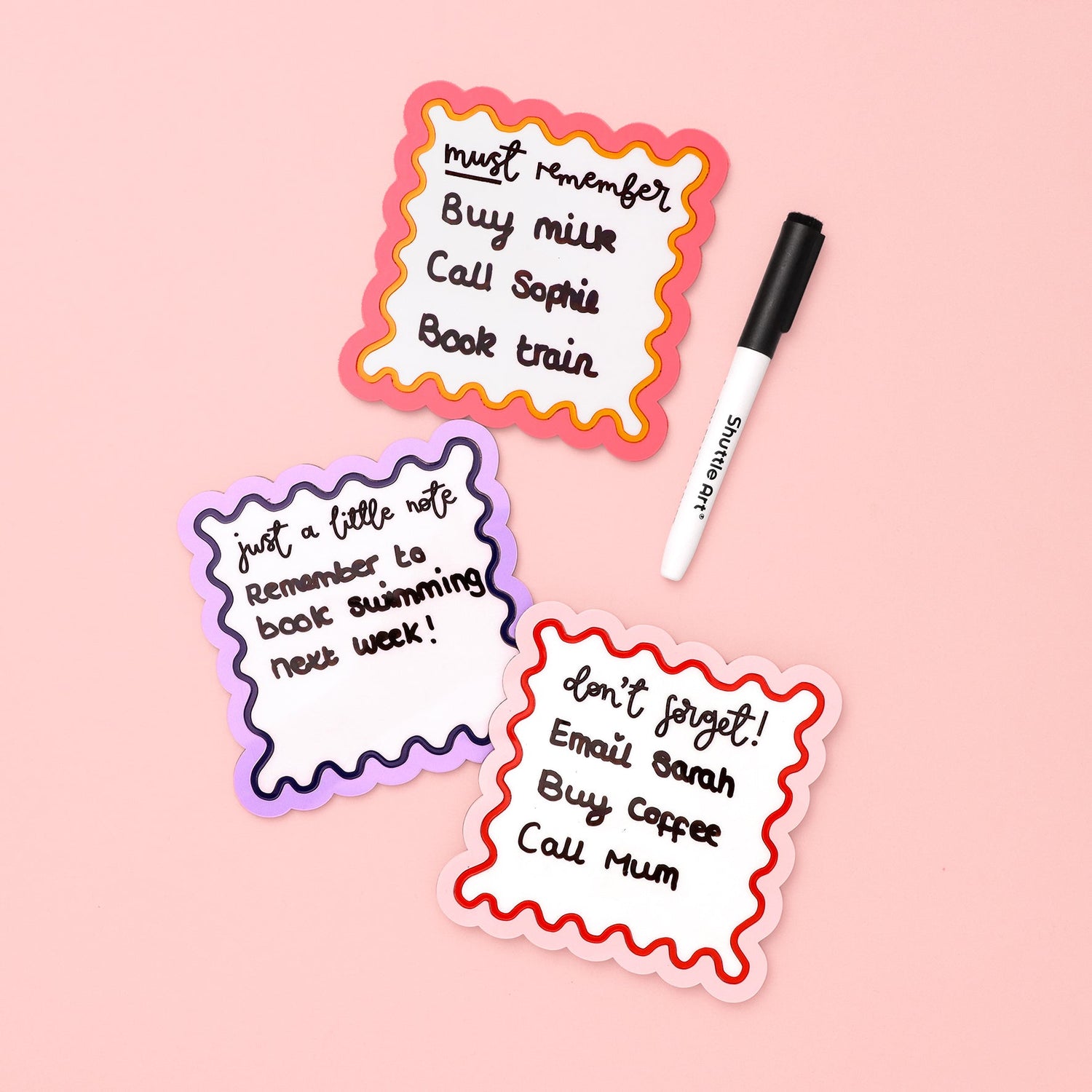 Wipe-Clean Memo Boards
