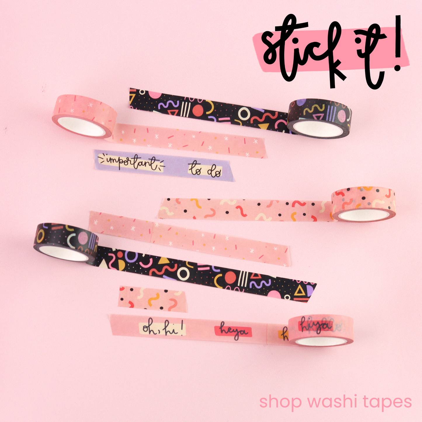 SECONDS - Washi Tape Lucky Dip
