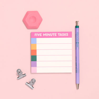 Memo pad - Five Minute Tasks
