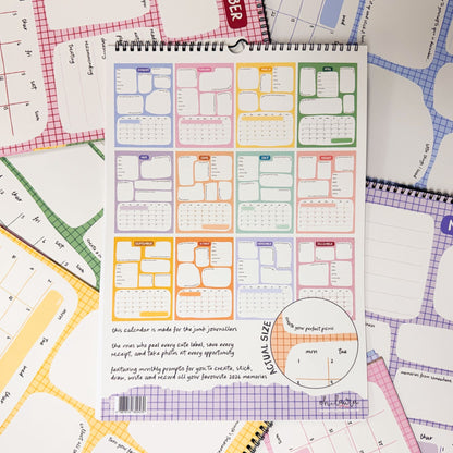 Junk Journal 2026 Calendar