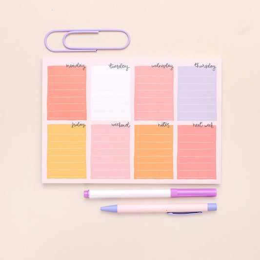 A5 Notepad - Candy - Daily Planner