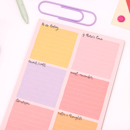 A5 Notepad - Candy - Weekly Planner