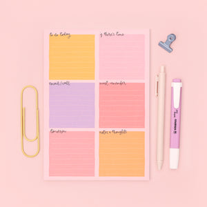 A5 Notepad - Candy - Weekly Planner