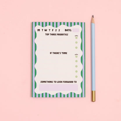 A6 Notepad - Daily Planner