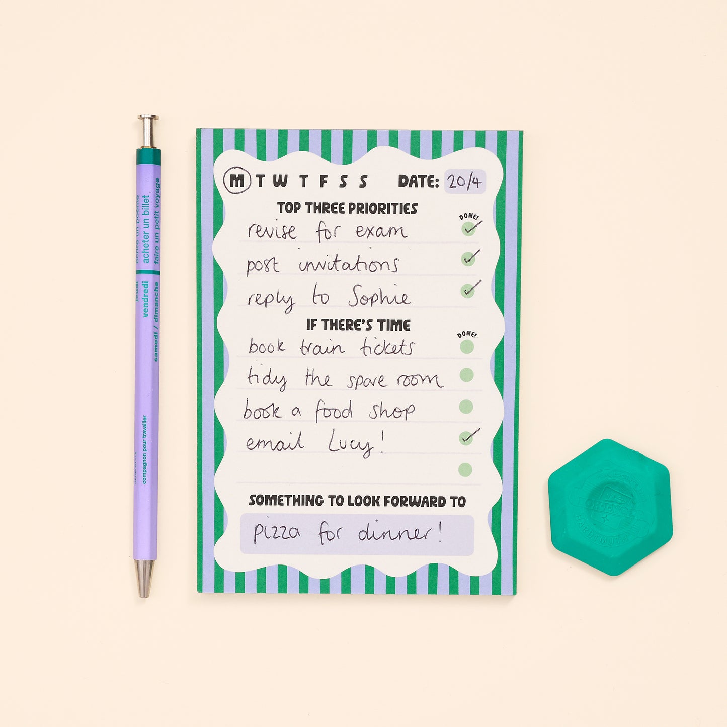 A6 Notepad - Daily Planner