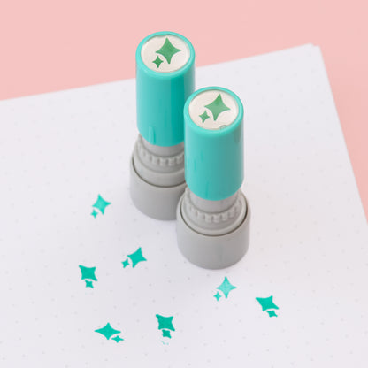 Mini Pre-Inked Stamp - Sparkles - Oh, Laura