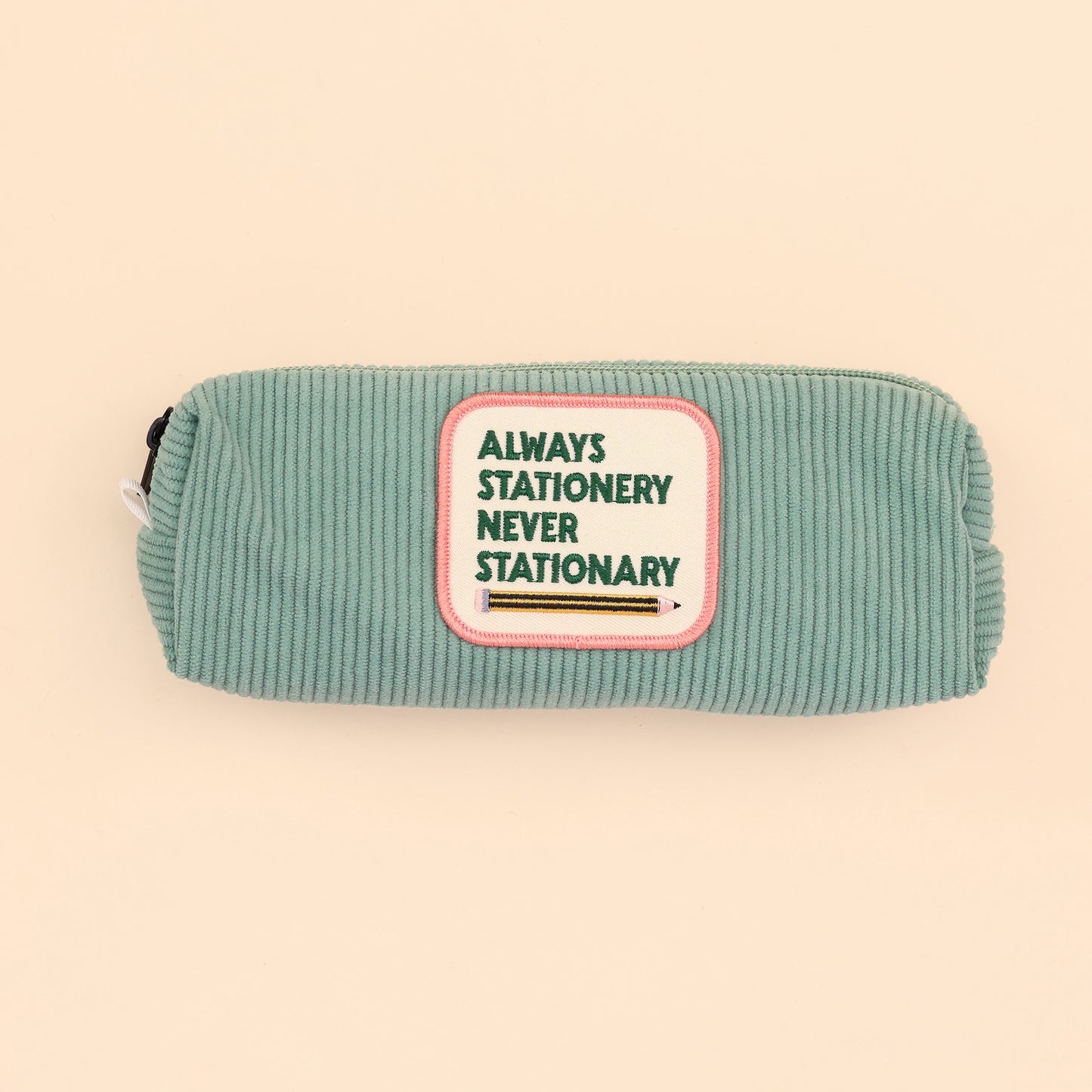 Green Pencil Case - Always Stationery, Never Stationary