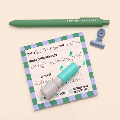 Mini Pre-Inked Stamp - Sparkles - Oh, Laura