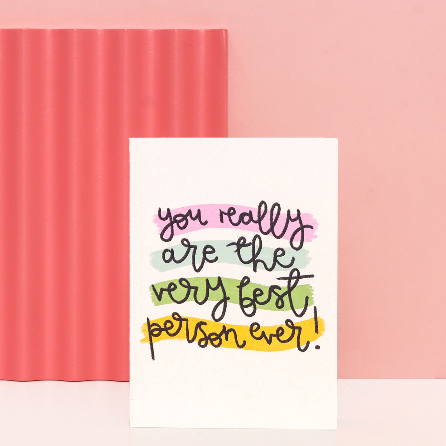 Card- 'You Are The Very Best Person Ever' - Oh, Laura