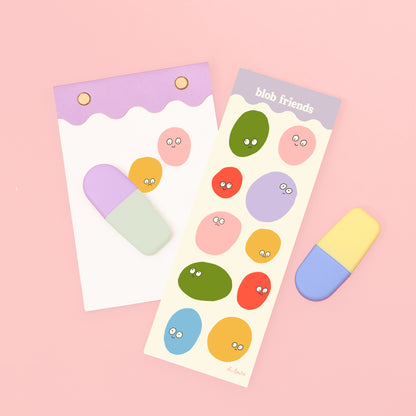 Planner Stickers - Blob Friends